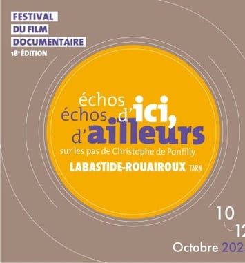 festival du film documentaire échos d'ici, échos d'ailleurs 2025 affiche
