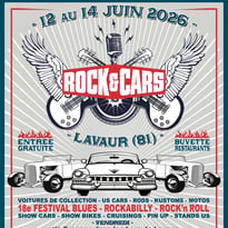 Festival  ROCK’&’CARS à Lavaur (81) du 12 au 14 juin 2026