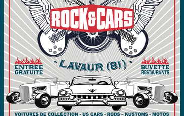 Festival  ROCK’&’CARS à Lavaur (81) du 12 au 14 juin 2026