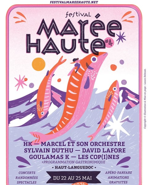 Festival Marée Haute 2026 affiche
