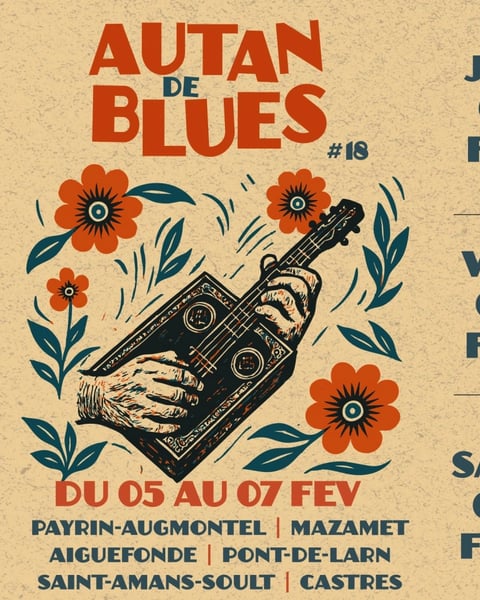 Festival Autan de Blues 2026 affiche