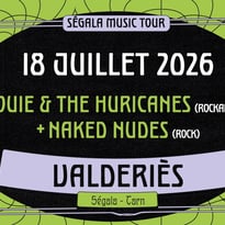 Louie & The Hurricanes et Naked Nudes : Segala Music Tour