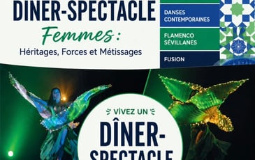 Dîner-spectacle de danses orientales « Femmes : Héritages, Forces et Métissages »