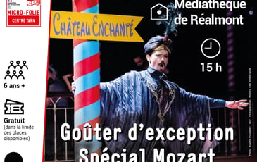 Goûter d’exception : Spécial Mozart