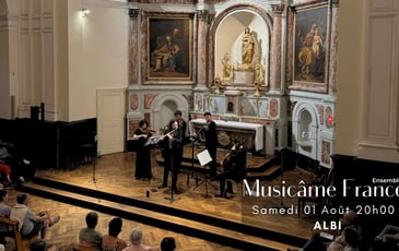 Concert de l’Ensemble Musicâme France à l’Église Sainte-Madeleine