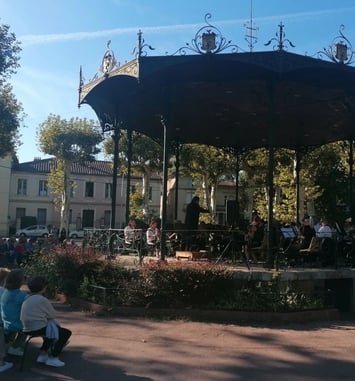 Concert au kiosque à Mazamet