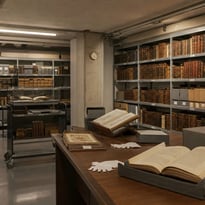 Visite de l'atelier et des magasins de conservation