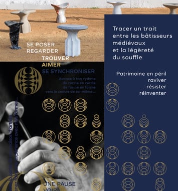 Visite guidée : tracer un trait entre les bâtisseurs médiévaux et la légèreté du souffle