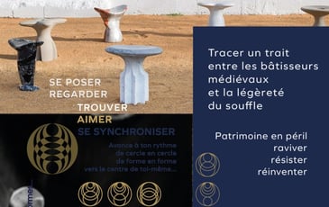 Visite guidée : tracer un trait entre les bâtisseurs médiévaux et la légèreté du souffle