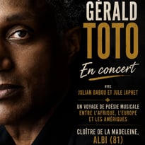 Gérald Toto en concert (avec Julian Babou et Jule Japhet)