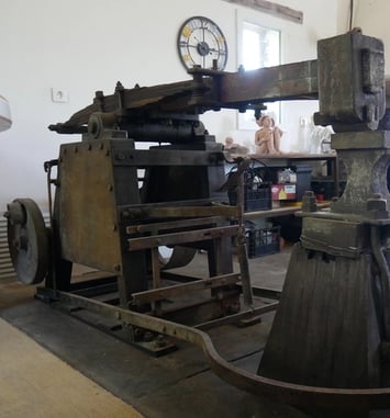 Visite d'une forge ancienne