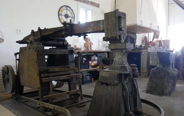 Visite d'une forge ancienne