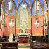 Visite commentée de l'église de Viterbe