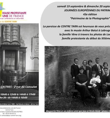 Temple de Castres : exposition photographique