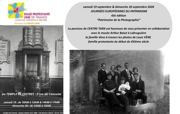 Temple de Castres : exposition photographique