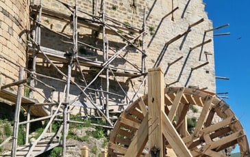 Atelier construction et taille de pierre : L'art de bâtir au Moyen-âge