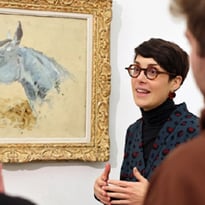 Médiation dans les salles du musée : visites flash