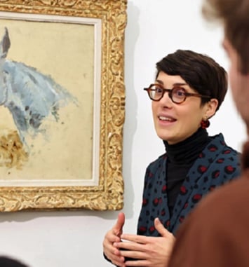 Médiation dans les salles du musée : visites flash