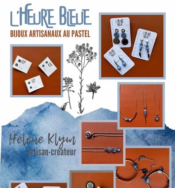 Exposition de bijoux artisanaux au pastel – Hélène Klym