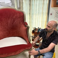 Atelier de tapisserie d'ameublement