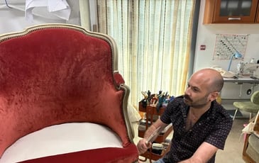 Atelier de tapisserie d'ameublement