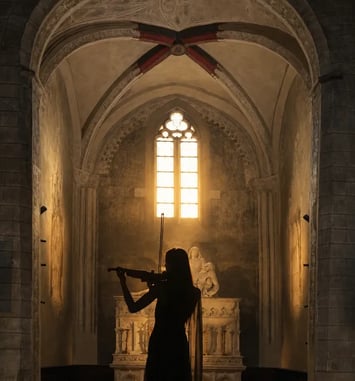 Le patrimoine sublimé par la musique : concert de violon en la Collégiale Saint-Salvi