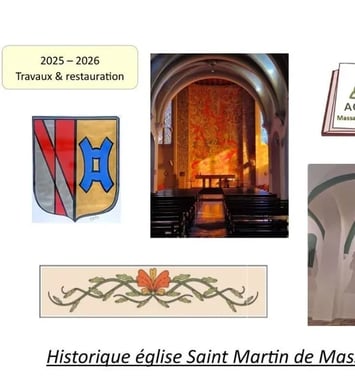 Visitez l'église Saint-Martin à Massac-Séran