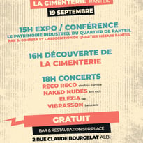Concerts & découverte du projet de la Cimenterie