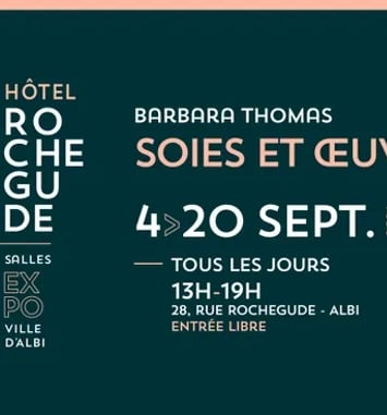 Exposition "Soies et œuvres plurielles" de Barbara Thomas