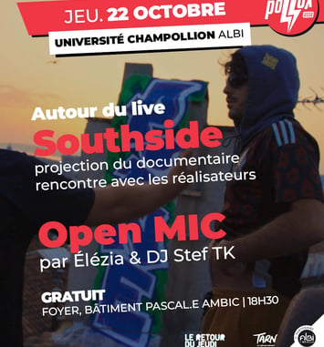 Documentaire Southside, Autour du live