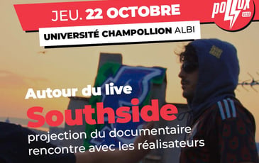 Documentaire Southside, Autour du live