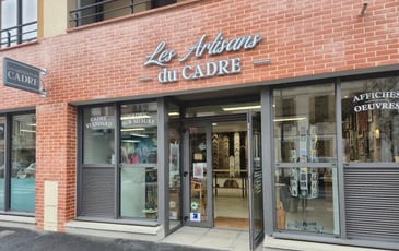 Portes ouvertes de l'atelier d'encadrement / dorure et présence d'une restauratrice de tableaux