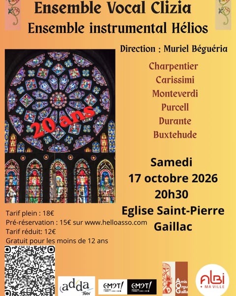 Les 20 ans de l'Ensemble vocal Clizia