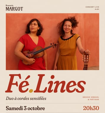 Fé.Lines, duo à cordes sensibles