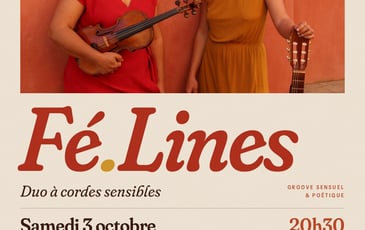 Fé.Lines, duo à cordes sensibles