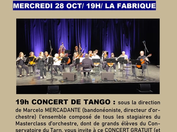 Concert et Milonga