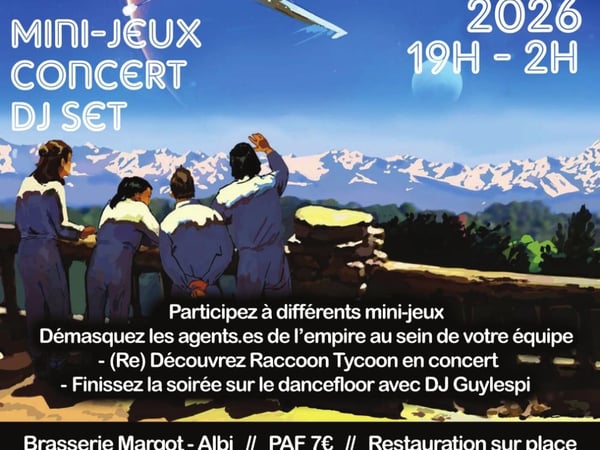 Racoon Party Concert - DJ Set - Mini Jeux