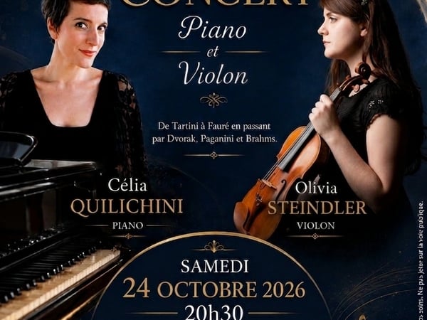 Concert piano et violon
